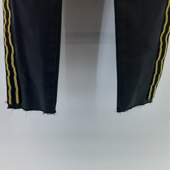 New Spoon Jeans Women's Skinny Leg Spandex Pants | Black | Size: 1 - Picture 2 of 10